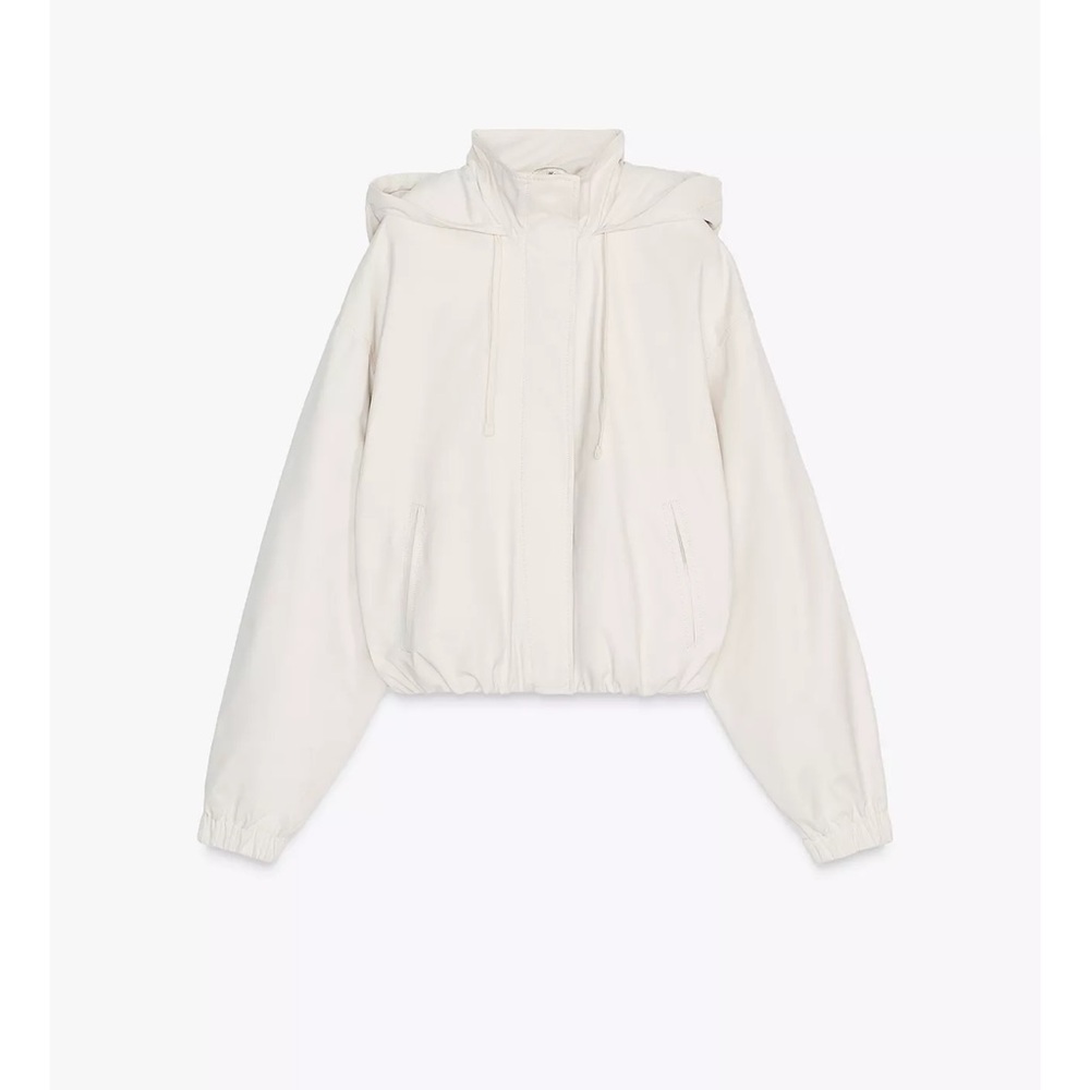 ZARA HOODED JACKET - Picture 5 of 9